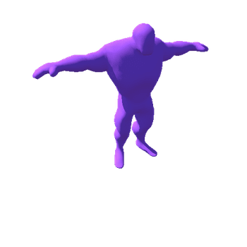 Athletic Man 1 Purple